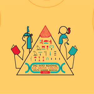 Shirt Design - Youth Services at Elk Grove Library
